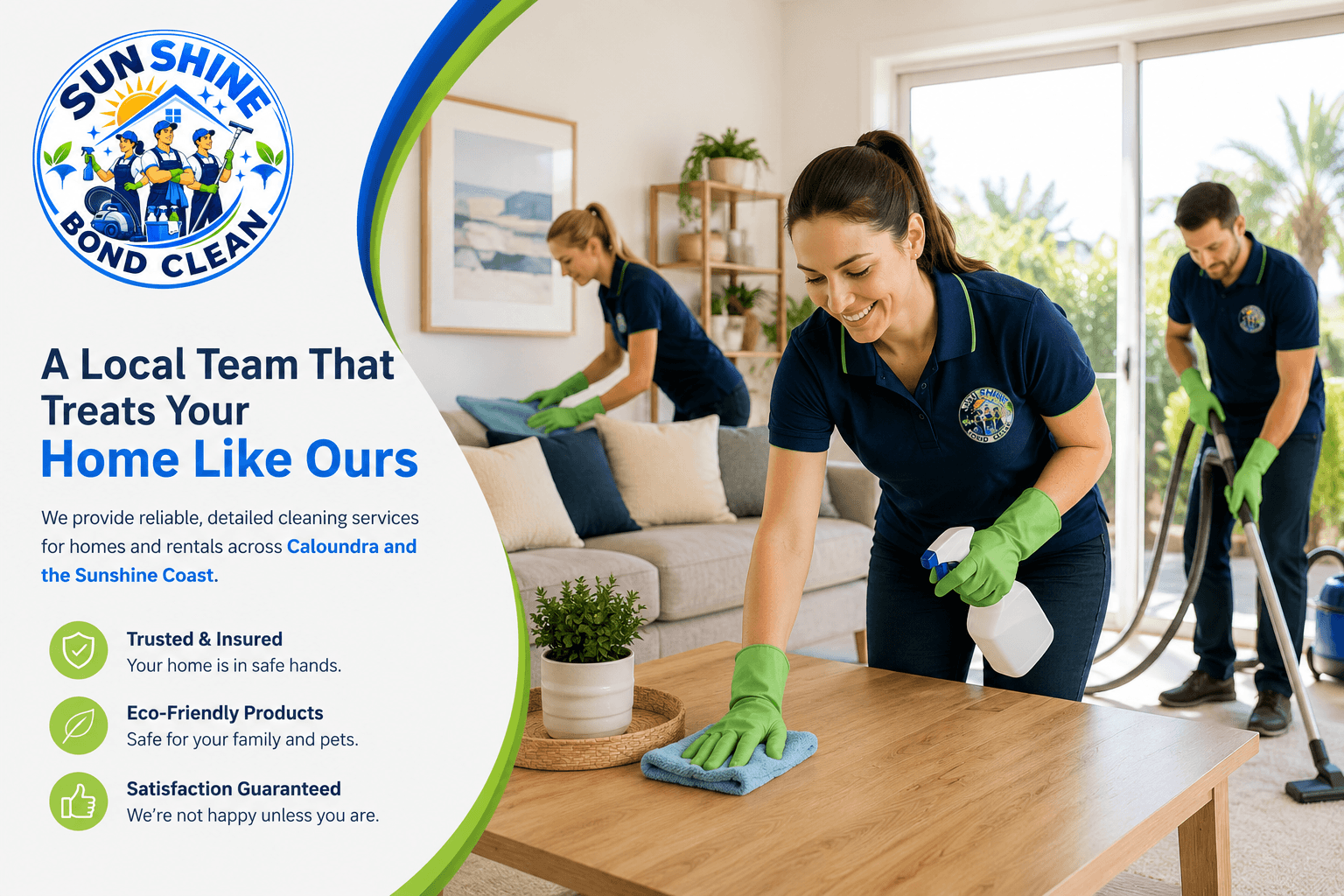 About Sunshine Bond clean